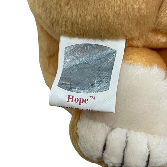 TY Beanie Baby HOPE Praying Bear Plush Stuffed Bear 1999 (4213) - Picture 4 of 5
